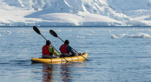 Kayaking Antarctica