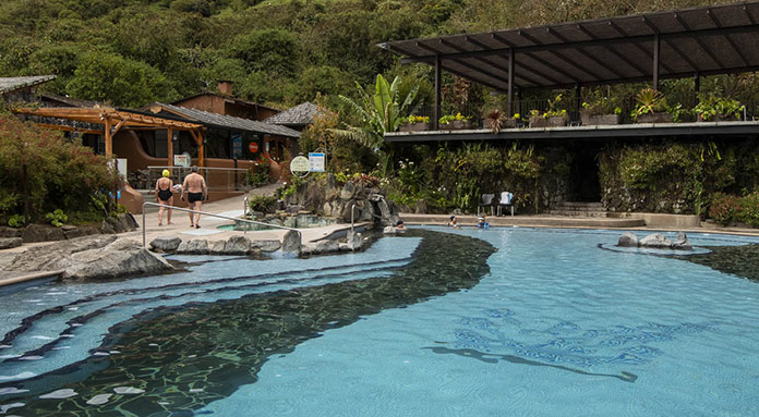 Relaxing in Papallacta