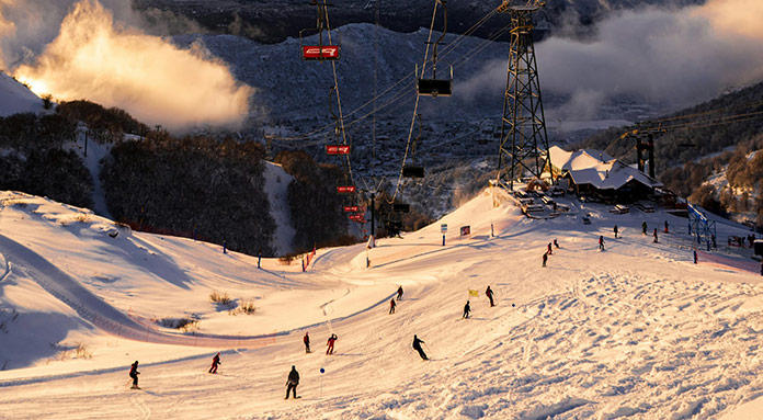 Skiing in Bariloche