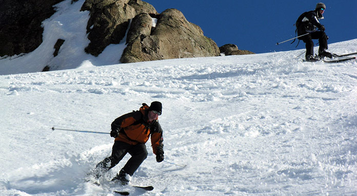 Skiing in Chile