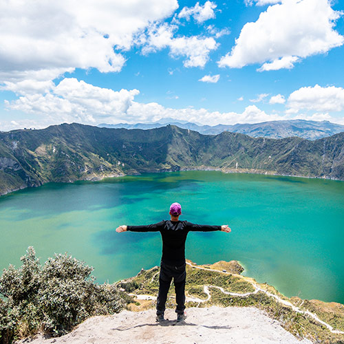 Quilotoa Lagoon